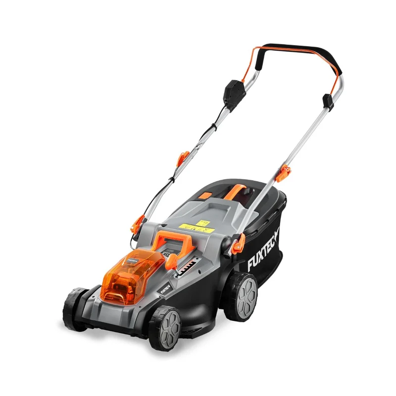Tondeuse à gazon à batterie 40V FUXTEC FX-E2RM43 - Set avec 2 batteries 4Ah et double chargeur 2,4A