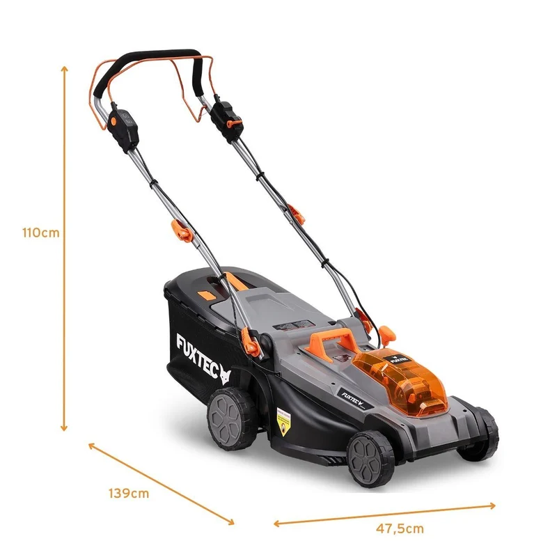Tondeuse à gazon sans fil FUXTEC FX-E2RM43PRO Set