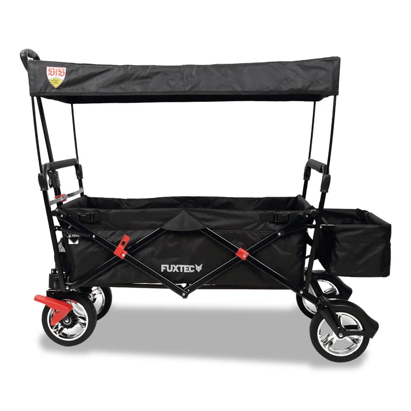 FUXTEC Bollerwagen FX-CT500 "VfB Stuttgart" - Edition avec toit solaire