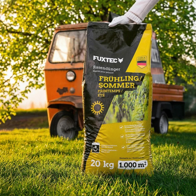 FUXTEC Engrais gazon printemps/été 20 kg FX-RDFS20