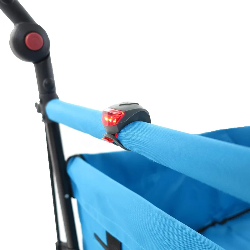 FUXTEC - Set de feu / phare LED chariot de transport pliable
