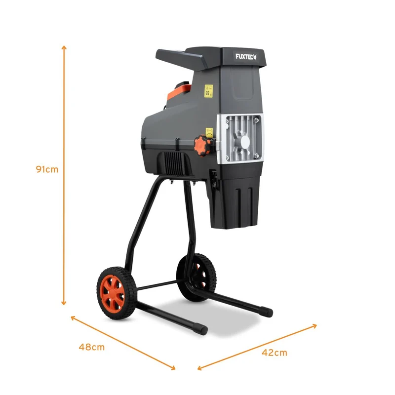 FUXTEC Broyeur de végétaux électrique FX-EGH2800T