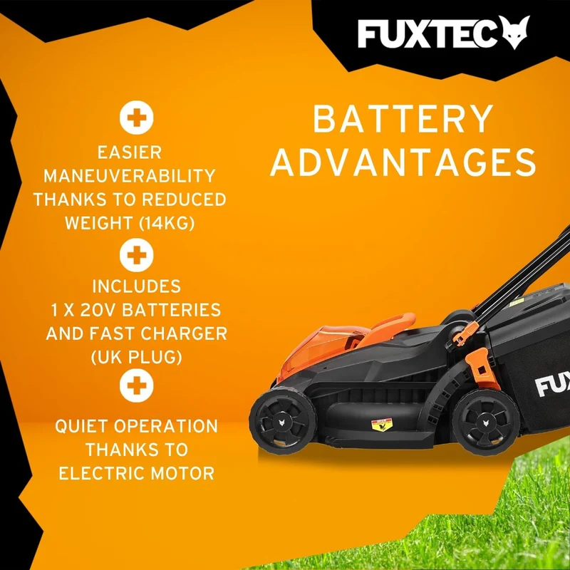 FUXTEC Tondeuse sans fil FX-LM2030SET-UK