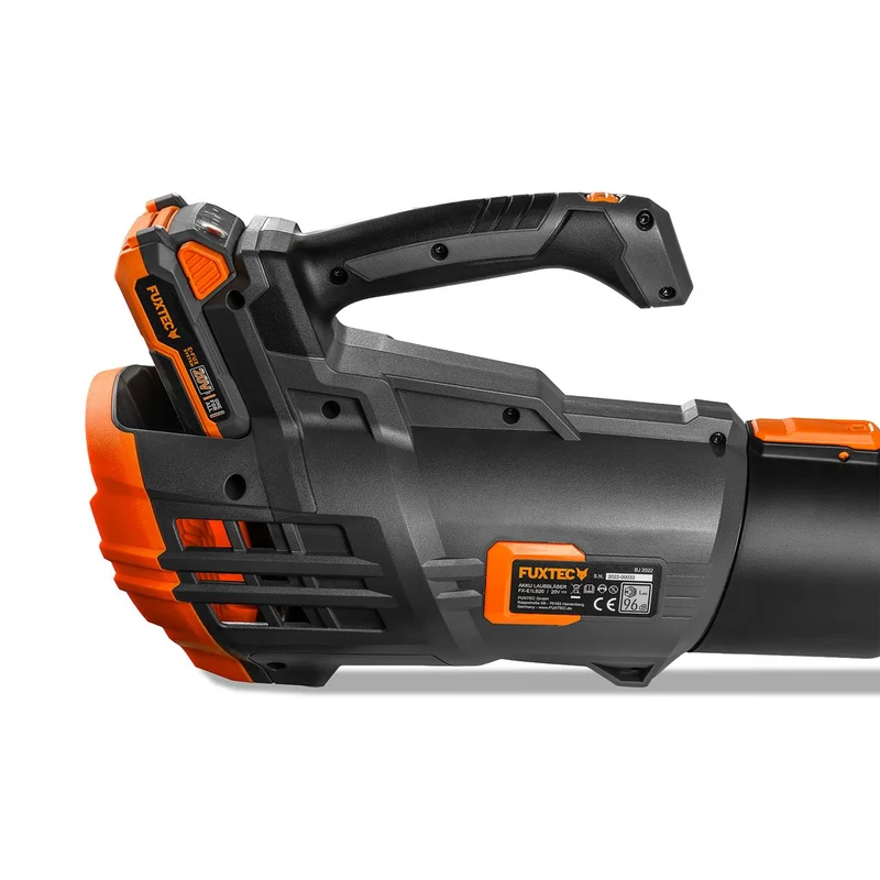 B-WARE Souffleur de feuilles à batterie 20V FUXTEC FX-E1LB20 - set avec 1 batterie 4Ah et 1 chargeur 1A