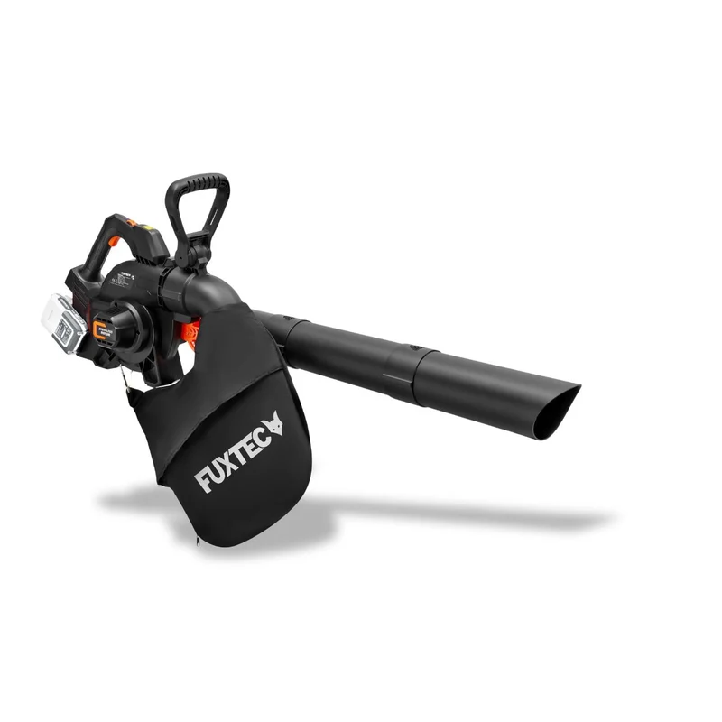 Souffleur aspirateur sans fil FUXTEC 40 volts 2-en-1 FX-E2LBS, sans batterie, sans chargeur