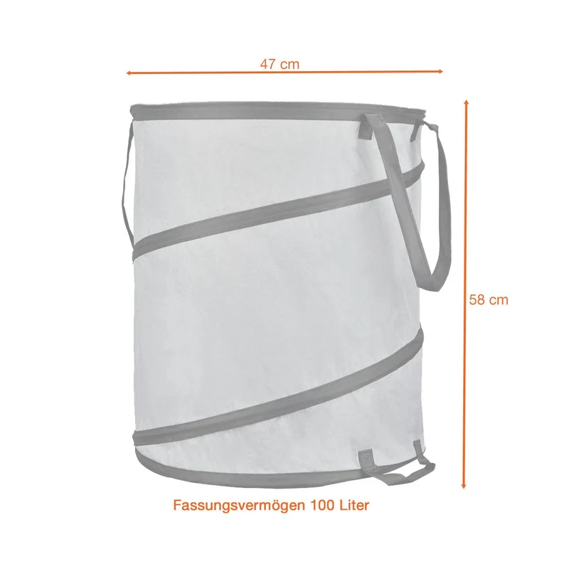Lot de 3 sacs à déchets 100L FUXTEC FX-GB100