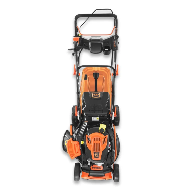 B-WARE Tondeuse thermique PRO démarrage électrique E-Start et vitesse d'autotraction réglable FUXTEC FX-RM5396PesPRO