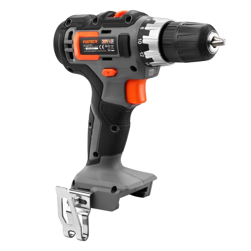 FUXTEC - Kit PowerTool 20V sans fil avec visseuse sans fil et marteau perforateur