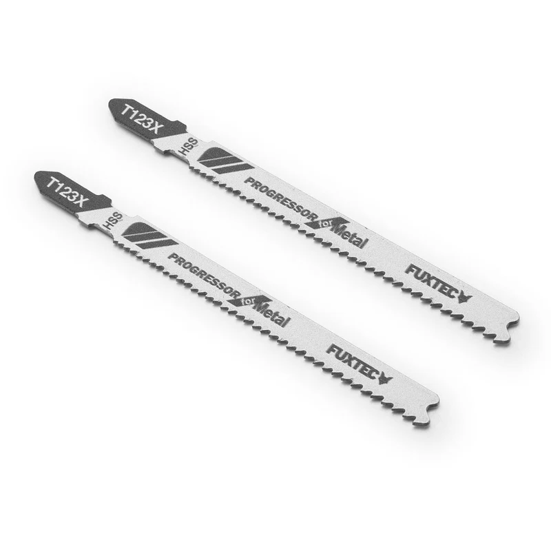 FUXTEC - Jeu de lames de scie T123X pour scie sauteuse sans fil FX-E1JS20