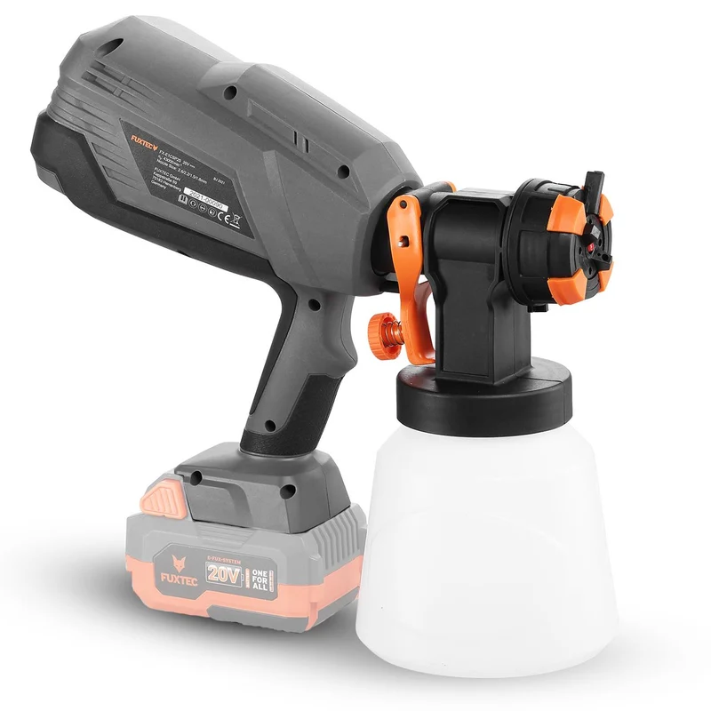 Pulvérisateur de peinture batterie 20V FUXTEC FX-E1CSP20 - sans batterie ni chargeur
