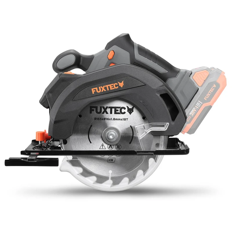 Scie circulaire portative batterie FUXTEC 20V FX-E1CS20 sans batterie ni chargeur