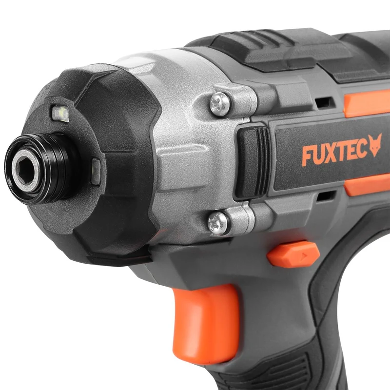 Visseuse à choc sans fil FUXTEC 20V FX-E1IS20 SET avec 1 x batterie 2Ah, 1 x chargeur 1A