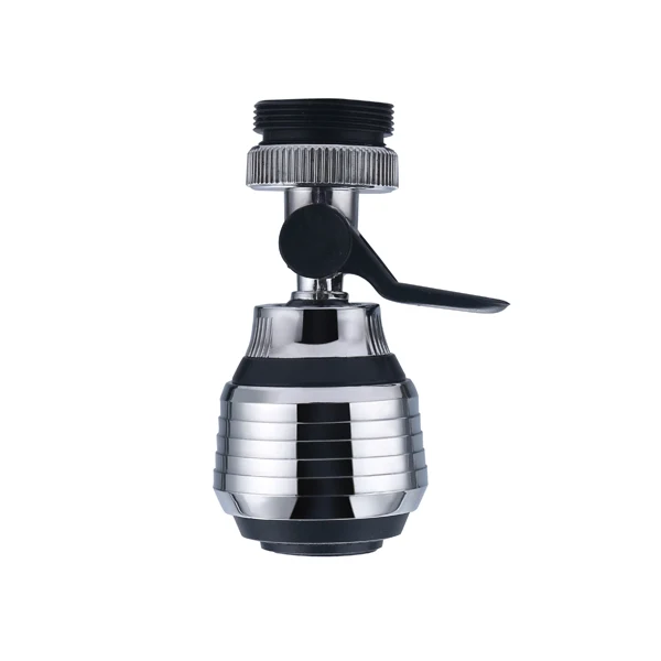 Douchette à rotule 2 jets variateur de débit mâle 24x100