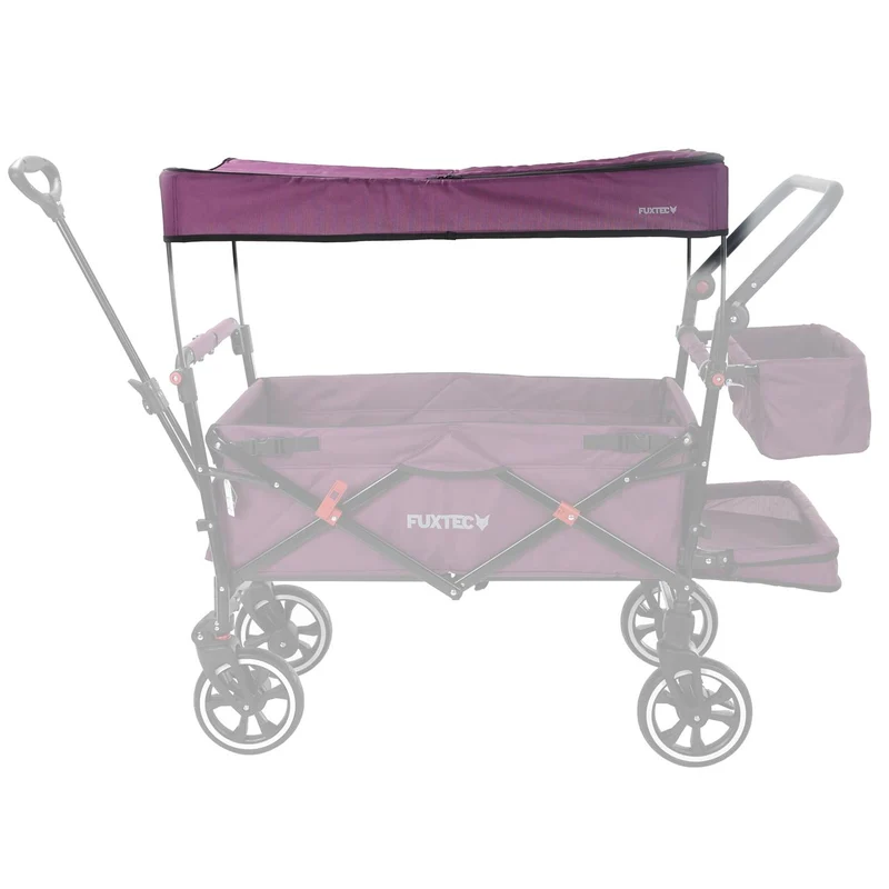 FUXTEC - Toit protection solaire pourpre chariot CT850