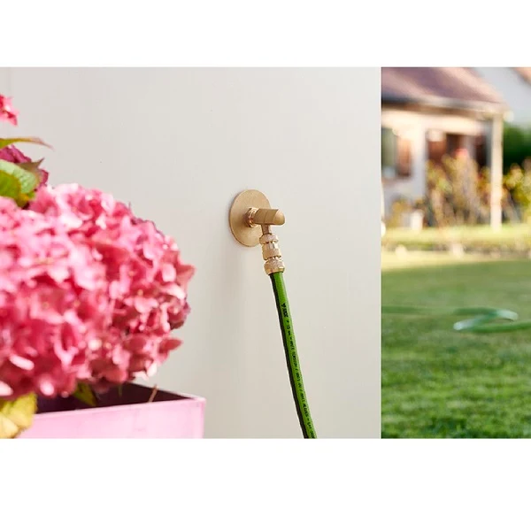 Platine Robinet de Jardin Laiton