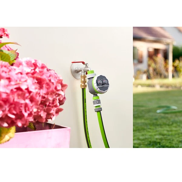 Robinet de Jardin Double Sortie
