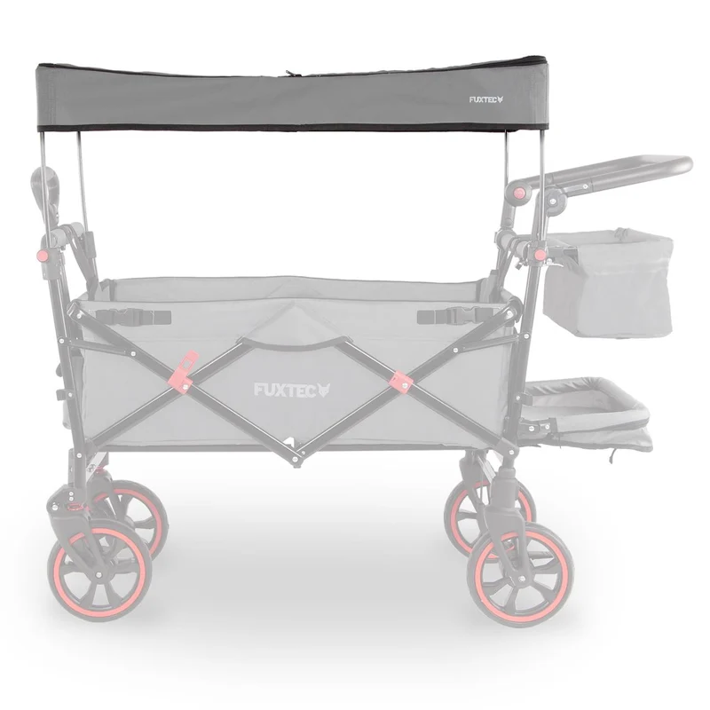 FUXTEC - Toit protection solaire gris chariot CT850