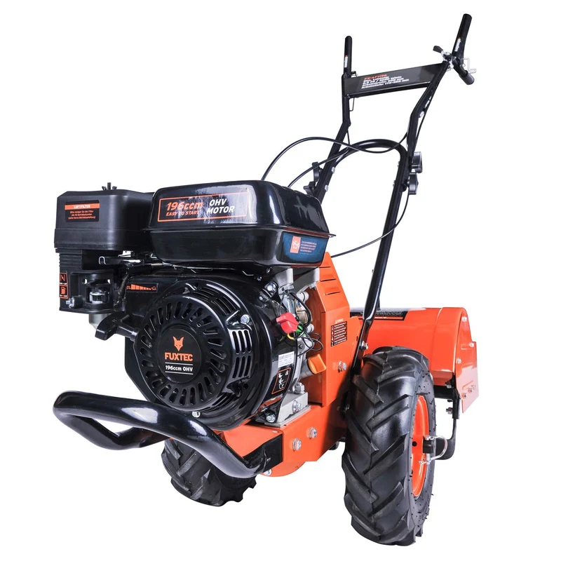 B-WARE Motobineuse motoculteur thermique FUXTEC FX-AF1196 largeur de travail 50 cm