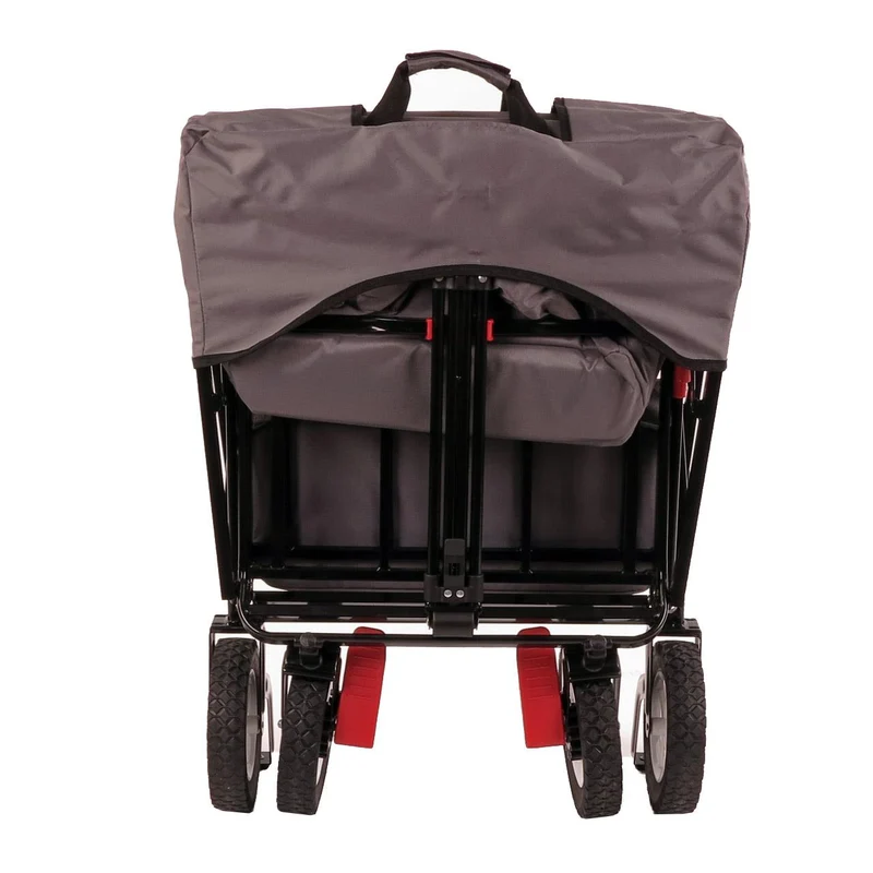 B-WARE Chariot à bras FUXTEC CT-400GR avec toit ouvrant