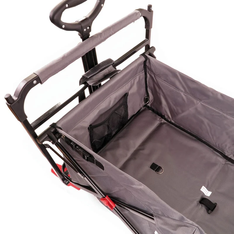 B-WARE Chariot à bras FUXTEC CT-400GR avec toit ouvrant