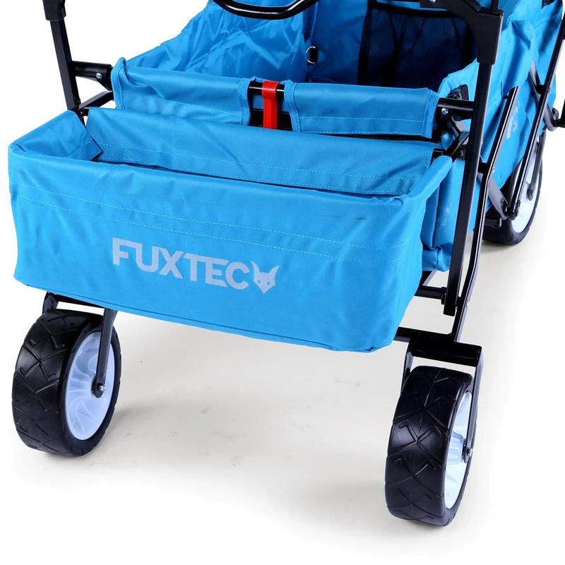 B-WARE Chariot à bras FUXTEC FX-BW100 BLEU TURQUOISE