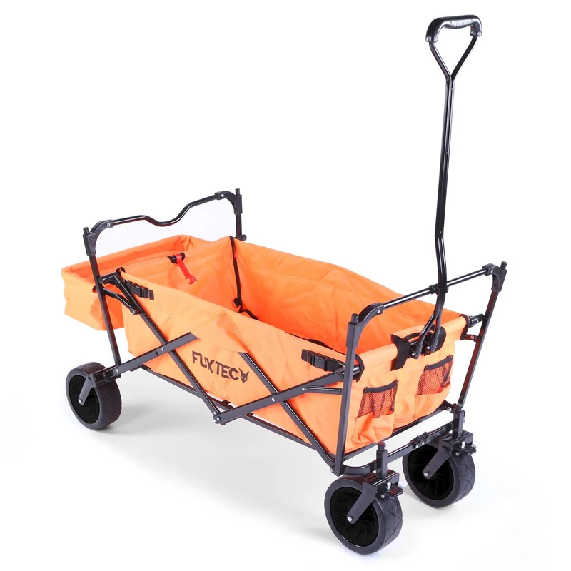 B-WARE FUXTEC Chariot à pédales FX-BW100 ORANGE