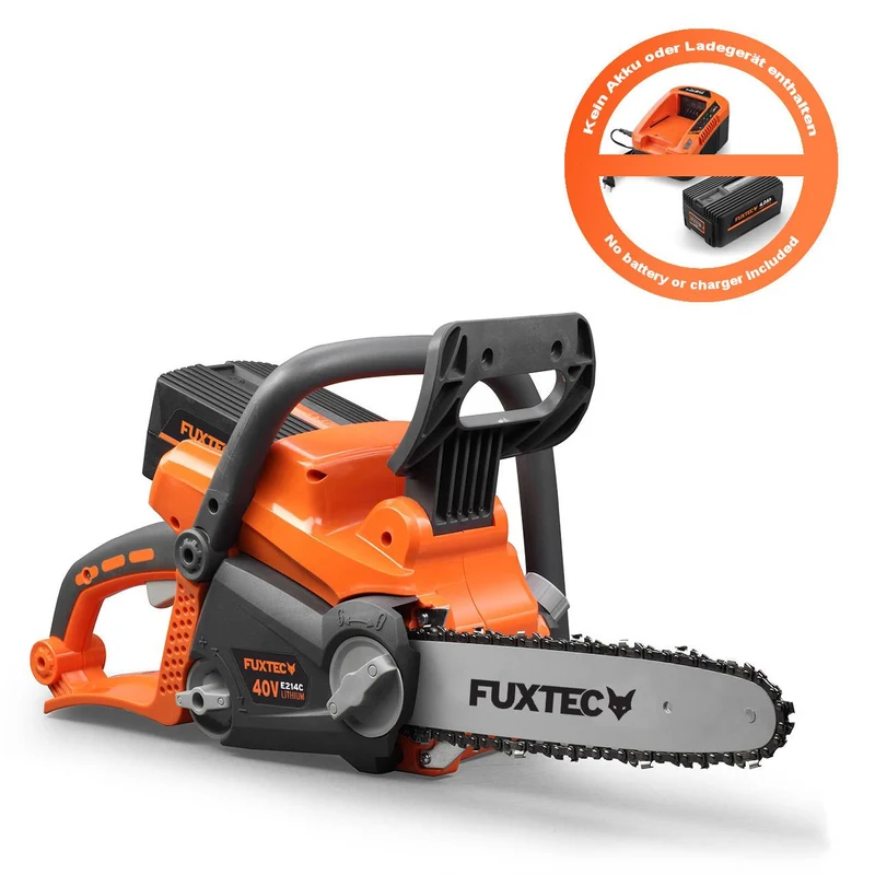 B-WARE Tronçonneuse à batterie 40 V FUXTEC E214C - sans batterie