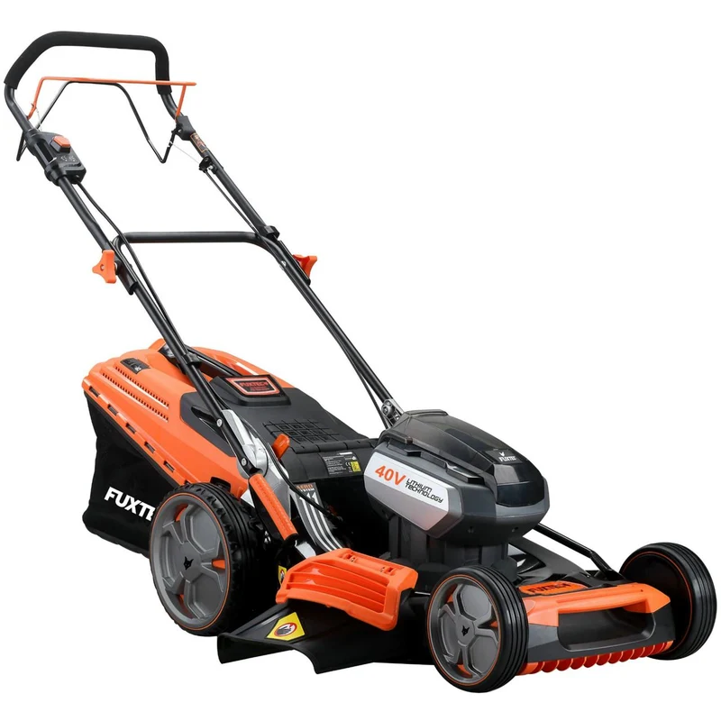 B-WARE Tondeuse à batterie 40 V FUXTEC E148CV – Set avec batterie et chargeur