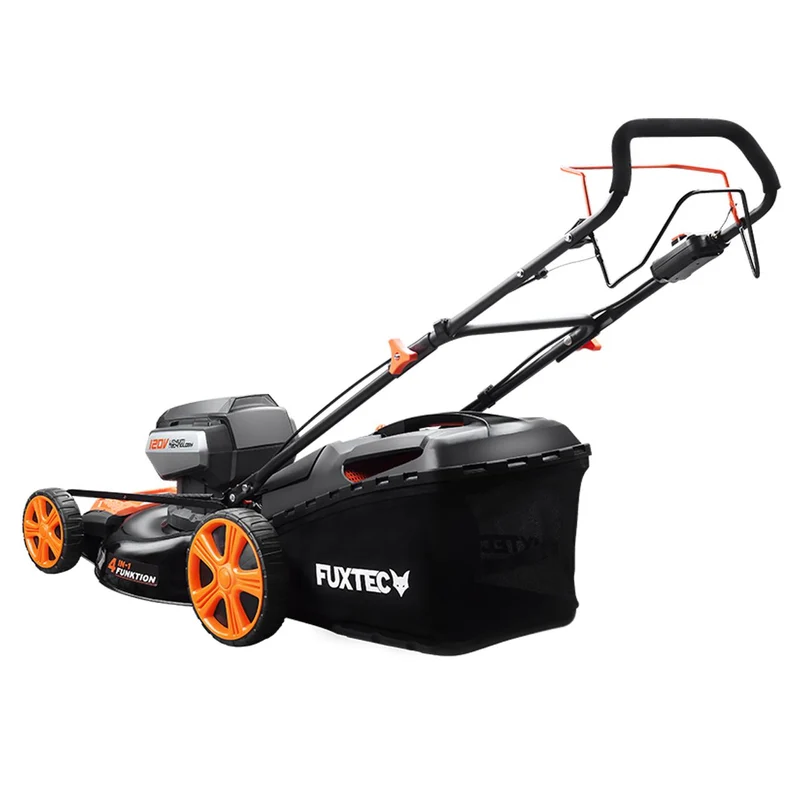 B-WARE Tondeuse à gazon automotrice à batterie 120V EA153V FUXTEC - 51cm - sans batterie