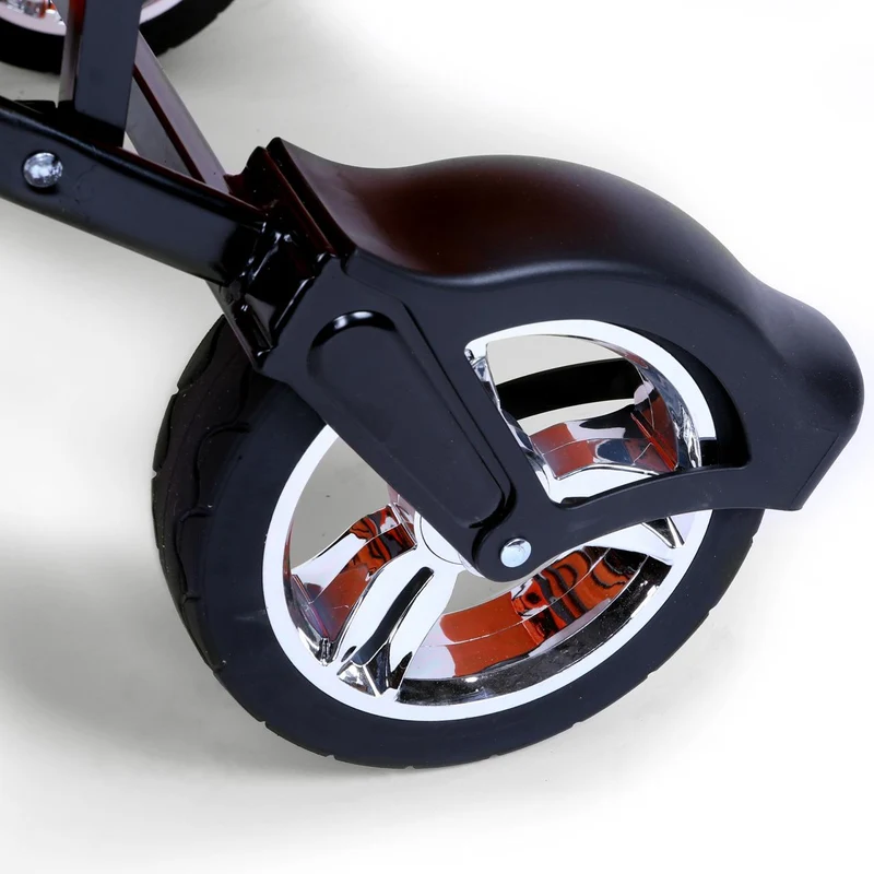 B-WARE Chariot à bras FUXTEC City Cruiser avec toit ouvrant ORANGE