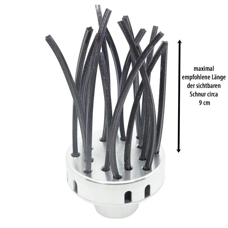 Easy-Cleaner- / brosse de désherbage 10mm adaptée à toutes les débroussailleuses M10 à gauche
