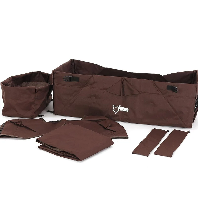 FUXTEC - Set complet tissu marron chariot de transport CT500