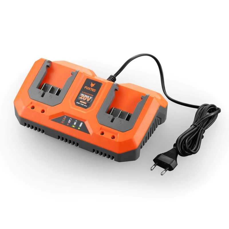 Double chargeur 2,4 Ah 20V FUXTEC FX-E1LG3A