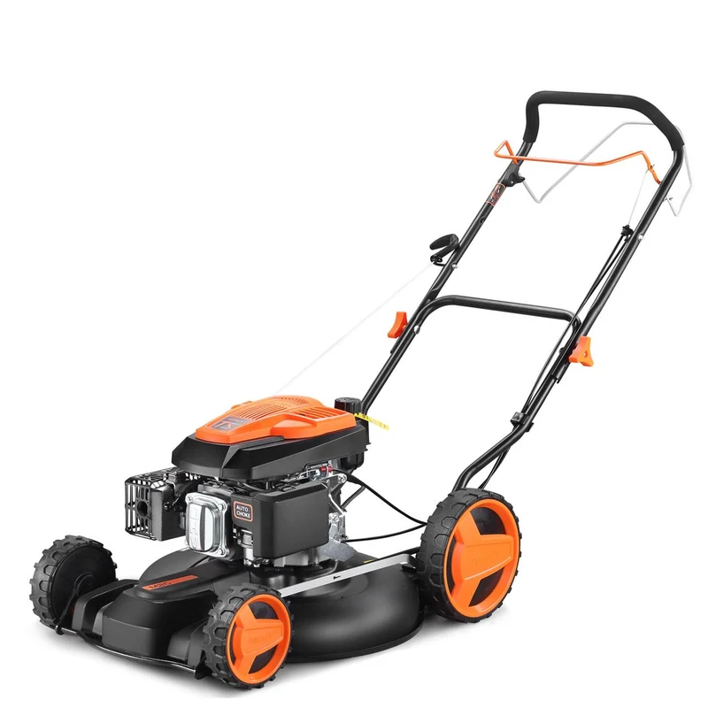 Tondeuse à gazon thermique mulching autotractée FUXTEC FX-RM51SA96