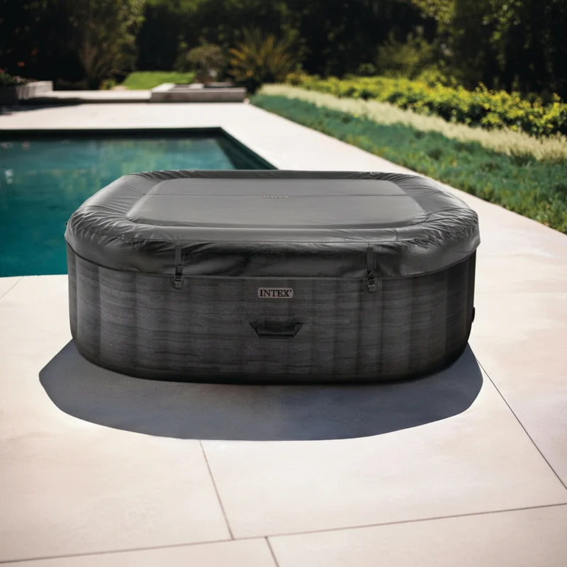 Spa gonflable INTEX PureSpa Greystone Deluxe 6 places avec 170 jets et LED