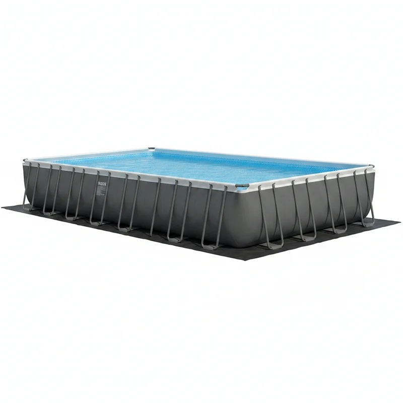 Piscine hors sol rectangulaire INTEX Ultra XTR Frame 975 x 488 x 132 cm avec filtre à sable