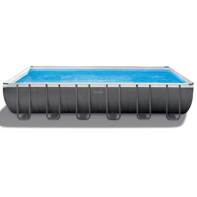 Piscine hors sol rectangulaire INTEX Ultra XTR Frame 732 x 366 x 132 cm avec filtre à sable