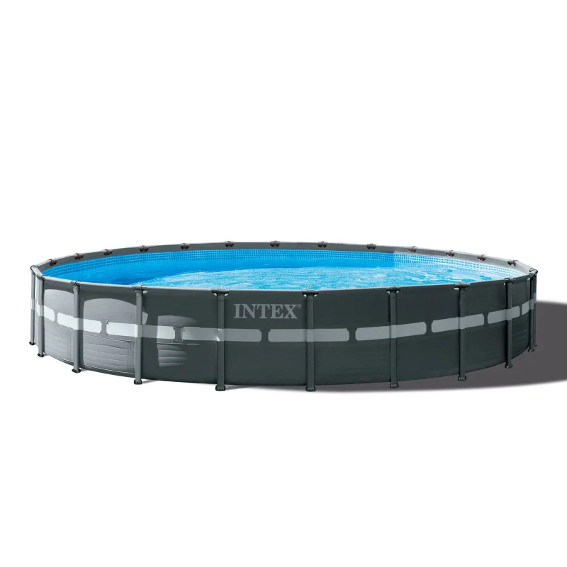 Piscine hors sol INTEX Ultra XTR Frame Ø 732 x 132 cm avec filtre à sable