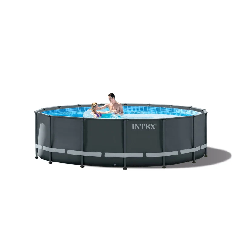 Piscine hors sol INTEX Ultra XTR Frame Ø 488 x 122 cm avec filtre à sable