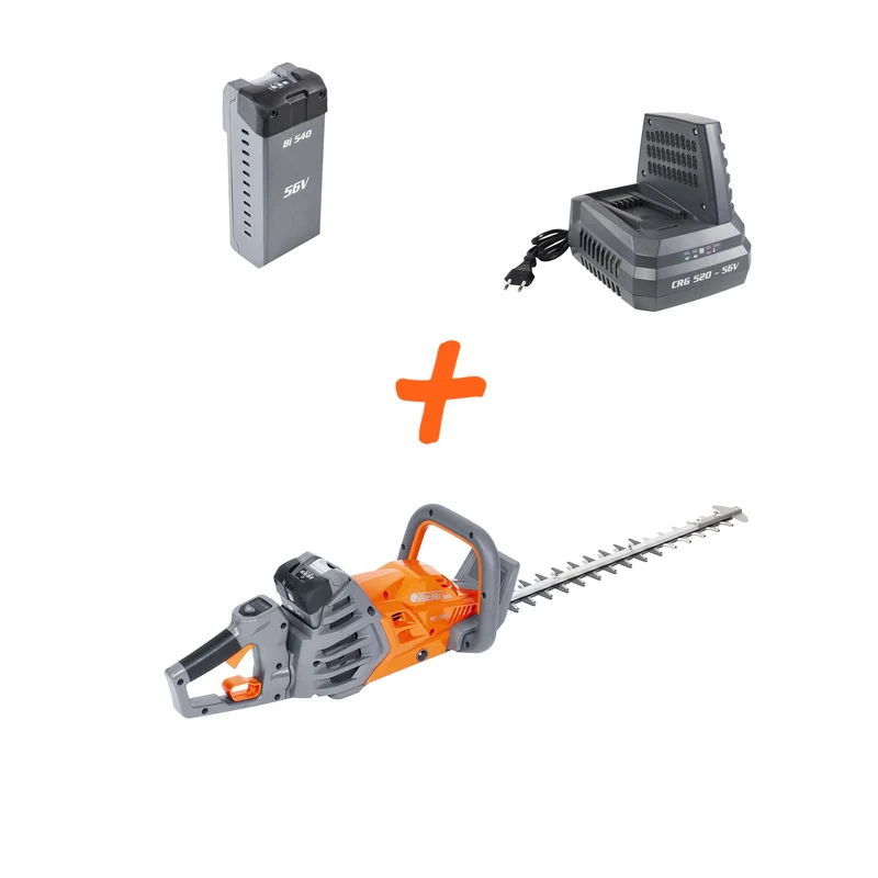 Produits à batterie 56V - Taille-haie HCi 560 + 1 BATTERIE 4 AH + 1 CHARGEUR