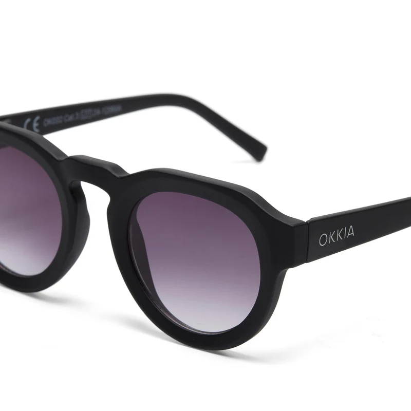 Occhiale da Sole Premontato Modello Zeno Nero OKKIA