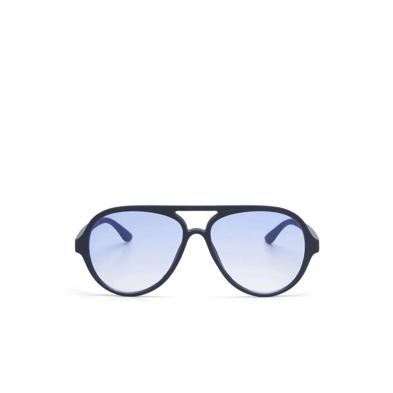 Occhiali da Sole Premontati a Forma di Goccia Modello Alessio Blu Notte OKKIA