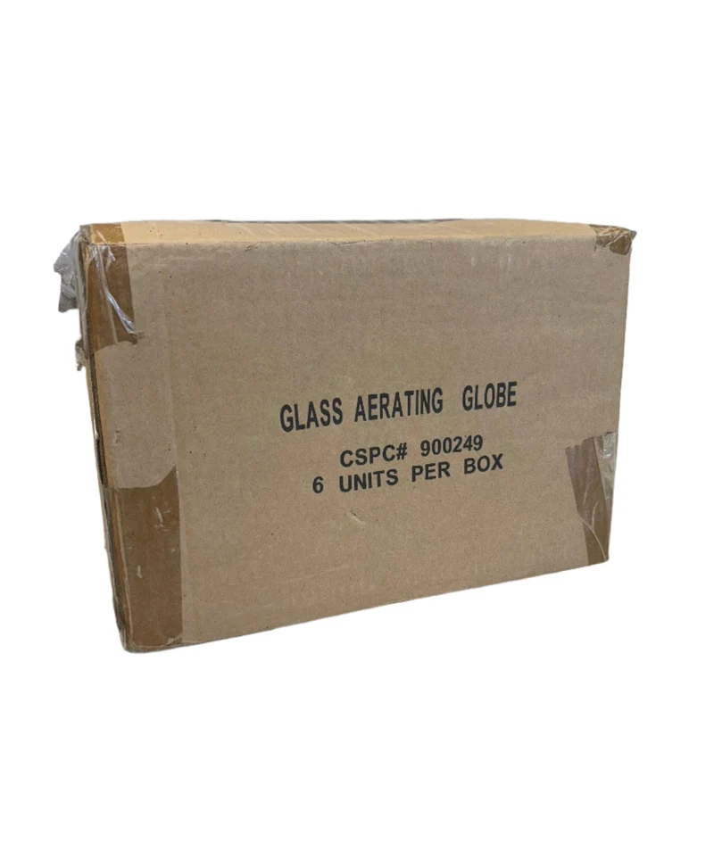 Globe Glass Aerator - 6 Units Per Box