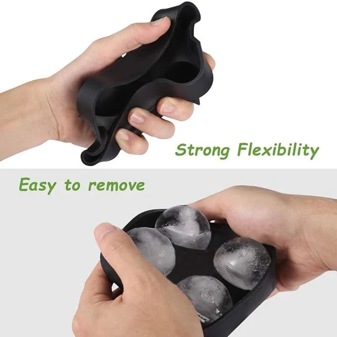 Large Sphere Ice Tray - 4 Units per Box