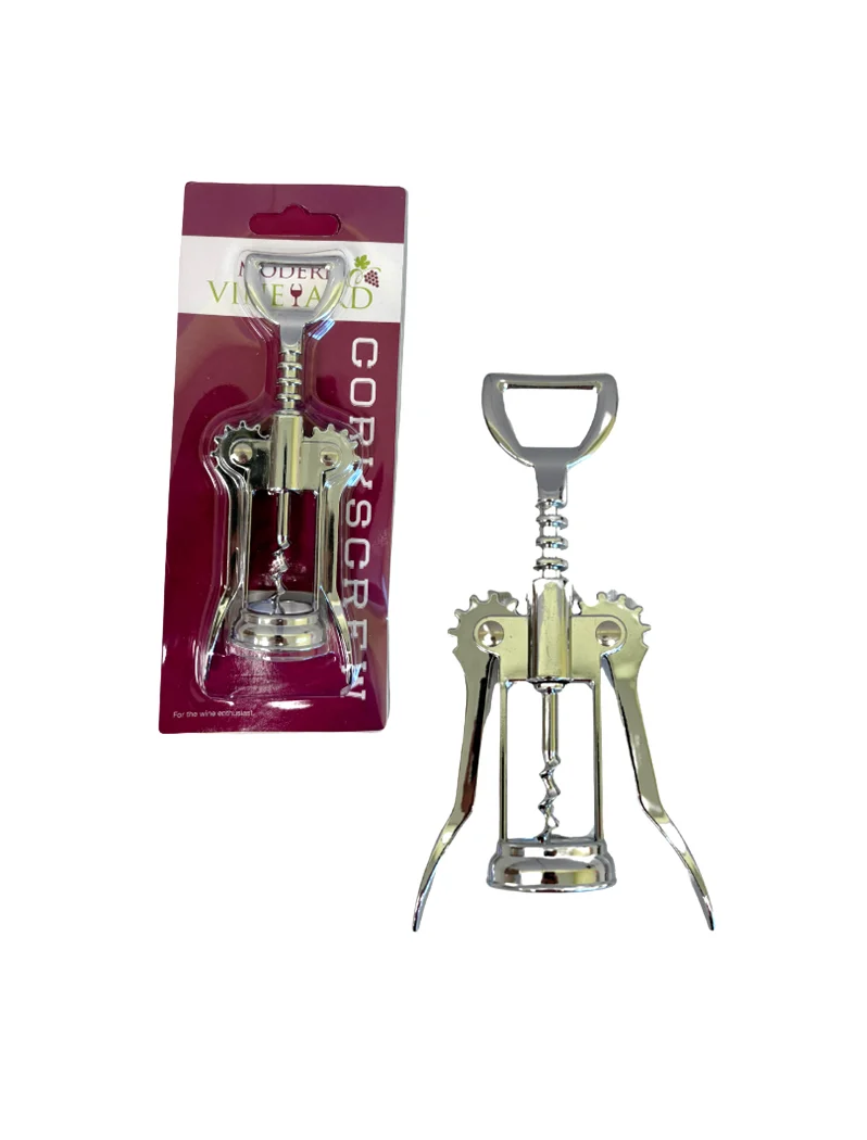 Silver Winged Corkscrew - 25 Units per Box