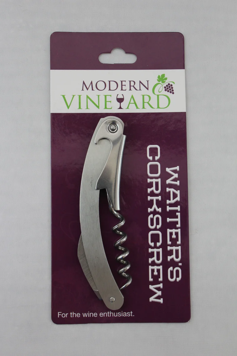 Silver Corkscrew Opener – 25 Units per Box