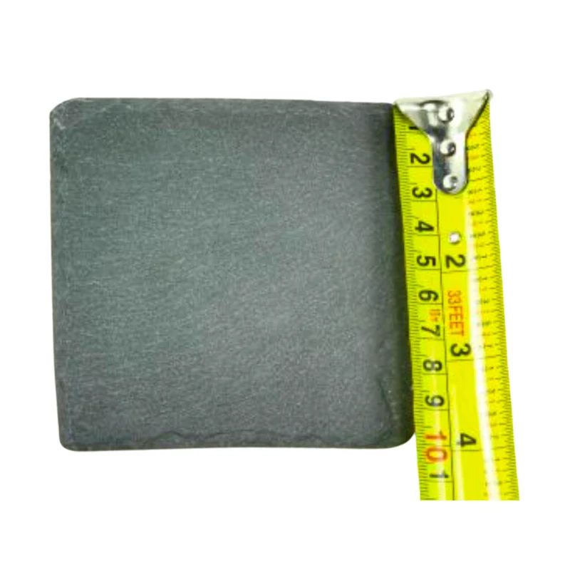 2 pc Square Slate Coaster Set (22 sets/box)