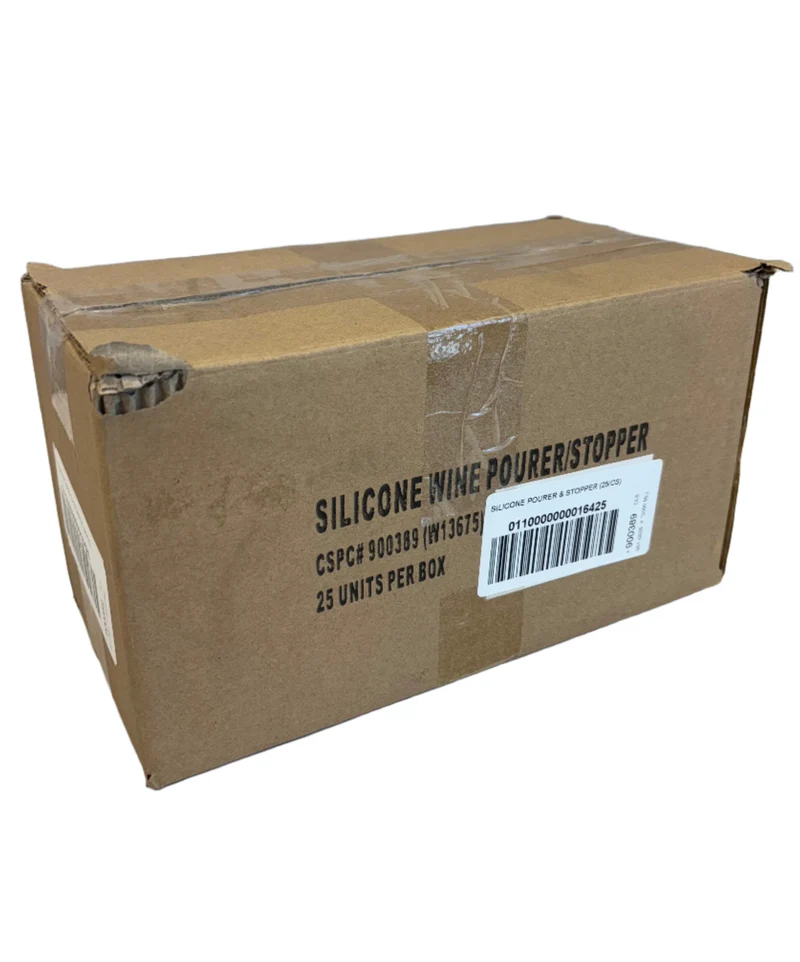 Silicone Pourer/Stopper - 25 Units per Box