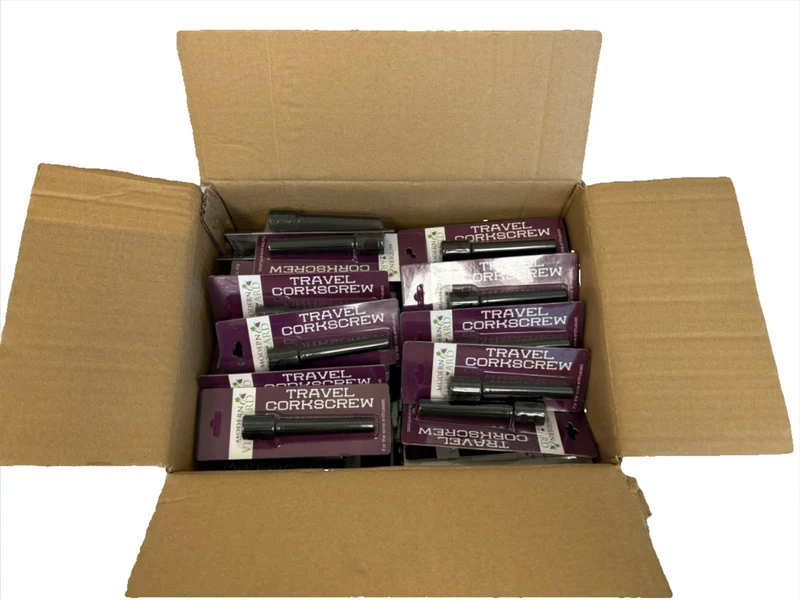 Travel Corkscrew Black - 50 Units per Box