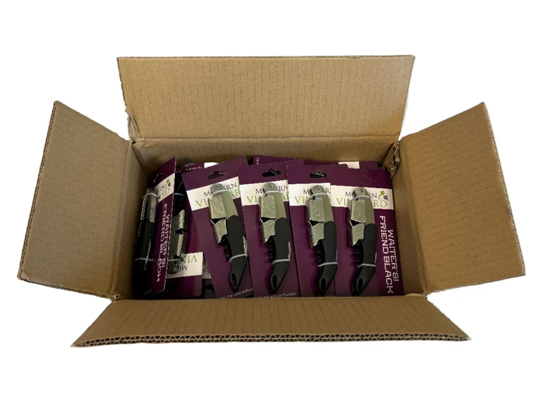Black Corkscrew Opener (Thick) - 12 Units per Box